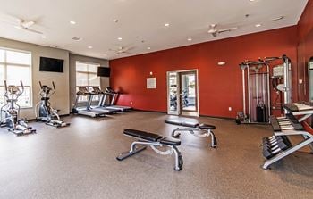 Fitness center and yoga studio